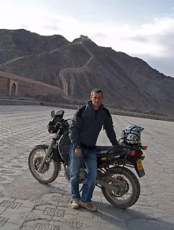 Christophe Arnaud sur la route de la soie