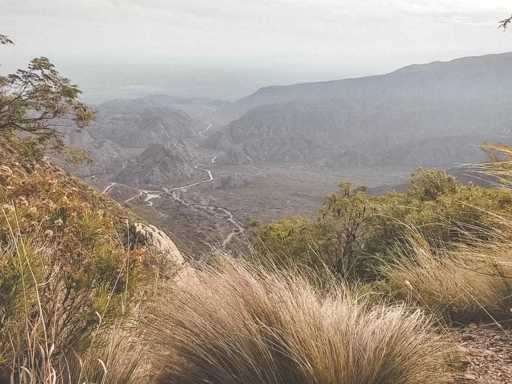 Des piste vers Tafi del Valle - Mono500