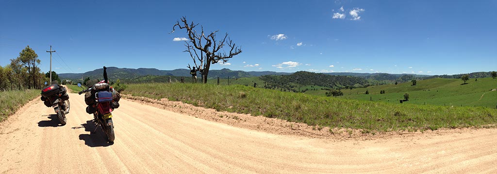 road trip moto australie