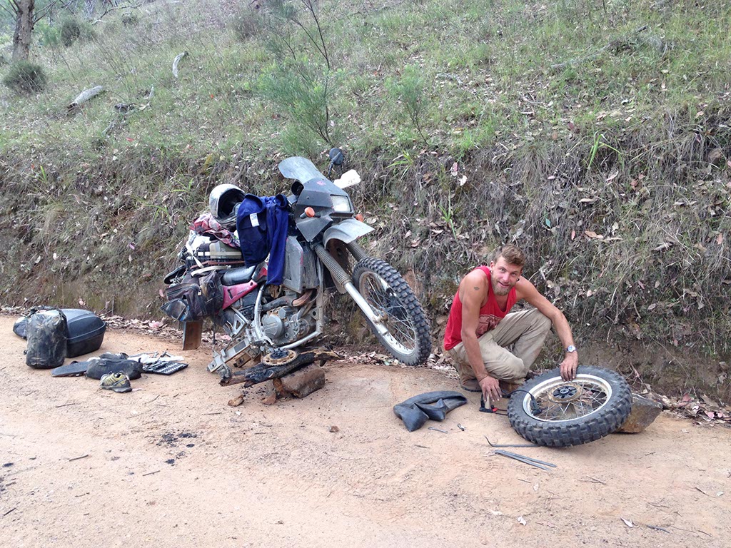 road trip moto australie