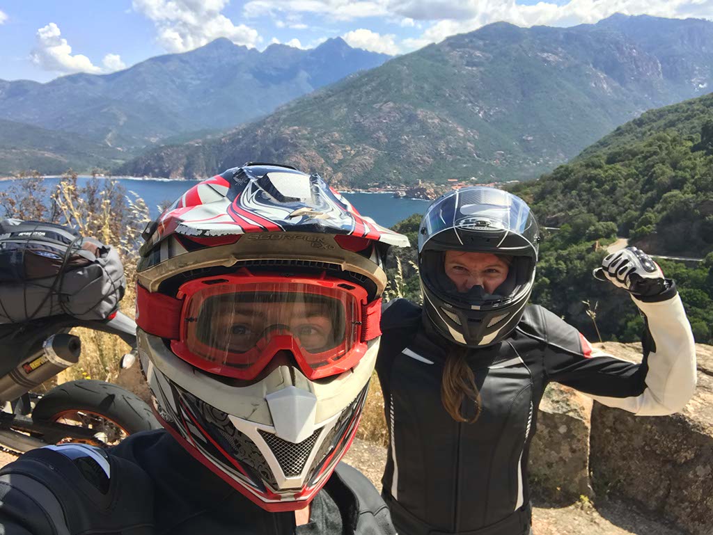 Marjo et Alex en Corse