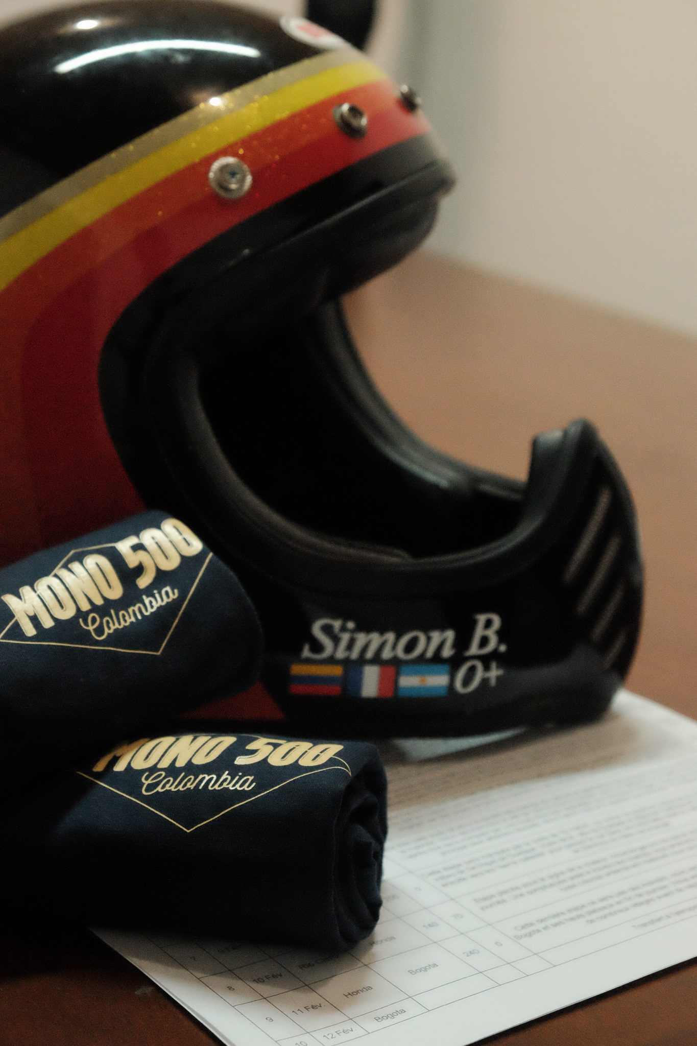 Simon guide moto Mono 500