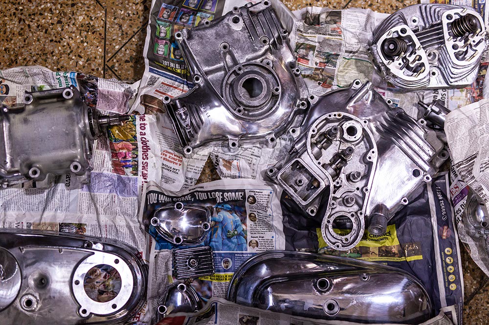 Restauration side-car Royal Enfield