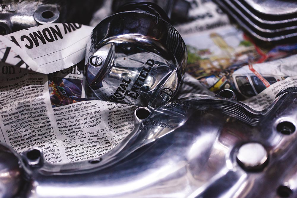 Restauration side-car Royal Enfield