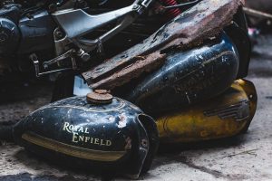 Restauration side-car Royal Enfield