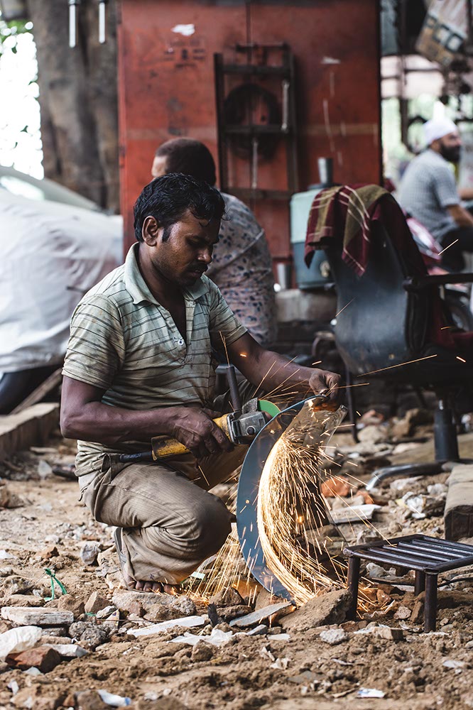 Restauration side-car Royal Enfield