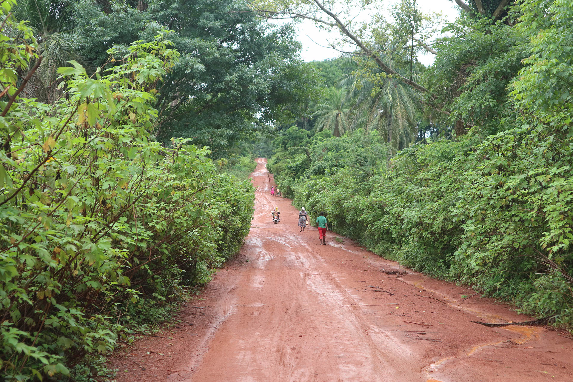 Erwan going south Royal Enfield Himalayan Afrique