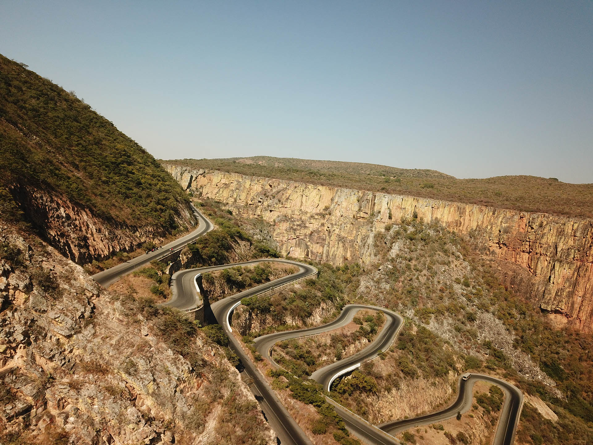 Erwan going south Royal Enfield Himalayan Afrique